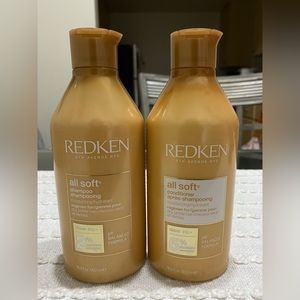 16.9oz Redken All Soft Shampoo and Conditioner
